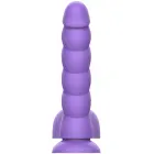 Playhouse Spiral Tease vibrating dildo with remote – silicone – L – purple — Photo 4