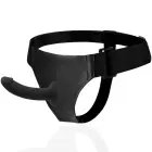 Harness Attraction Kenny regulējams strap-on dildo – 15 cm (6″) – melns — Foto 3