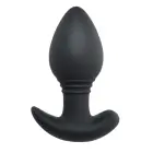 Playboy Pleasure Plug and Play anālais spraudnis – 10.3 cm – Melns — Foto 1