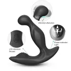 Bat King Rotating Vibrating Prostate Massager with Remote Control – 13.2 cm (5.2″) – Black — Photo 7