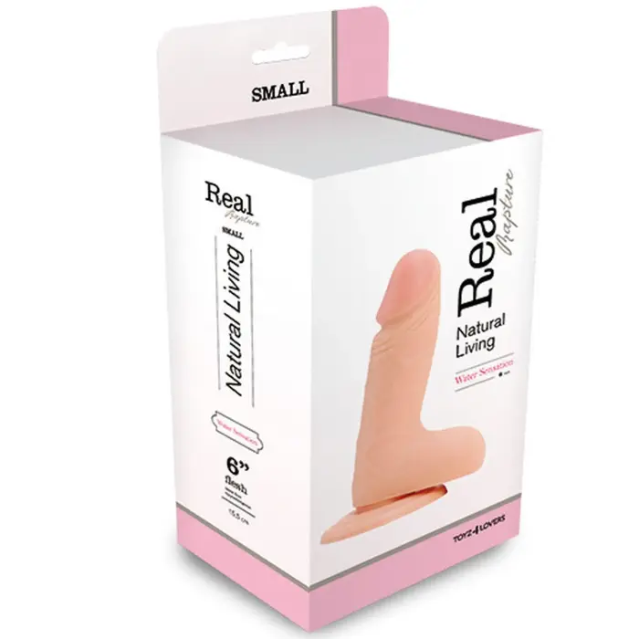 Realistiškas dildo su venomis ir sėklidėmis – 17 cm (6.7″) – Kūno spalva