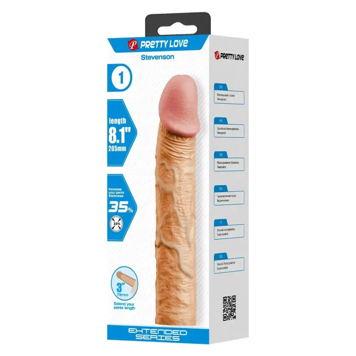 PRETTY LOVE - Stevenson TPR Penis Sleeve