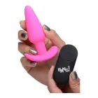 Vibrating Silicone Butt Plug with Remote Control – 15 cm (5.9″) – Pink — Photo 5
