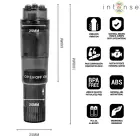 INTENSE Kurt Mini Massager Black - 4 Interchangeable Heads, Compact Design — Foto 5