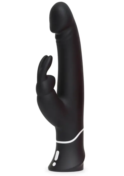 Realistic Rabbit Vibrator – Black