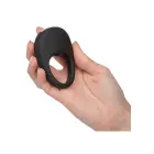 Pleasure Ring – Laetav vibreriv peenise võru – must — Foto 8