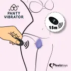 FeelzToys Panty Vibe носимый вибратор – 10 см (4″) – черный — Фото 2