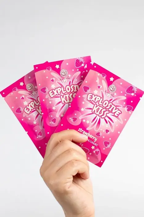 STRAWBERRY POPPING CANDIES Foto 3