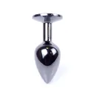 MyLove Toys Jewellery Dark Silver anālais spraudnis – 7 cm (2.8″) – Tumši zils — Foto 7