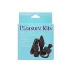 Pleasure Kits Allure Collection – вибропуля, насадка-тизер, кольцо для пар и анальный зонд – чёрный — Фото 3