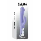 SELOPA Lavender Love divmotoru elastīga intīmā ierīce – violeta – 10 režīmi – 23,3 cm — Foto 1