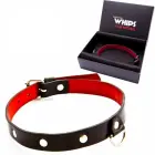 WHIPS Leather Collar – Black — Photo 4