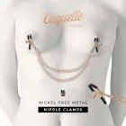 Coquette Chic Desire Metal Chain Nipple Accessory – Silver — Photo 2