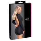 Cottelli Party мини-платье с вырезом на спине и золотой молнией – чёрное – S — Фото 1
