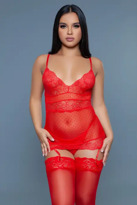 Ryder комплект нижнего белья из 2 предметов – красный – 3 XL