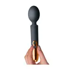 Oriel uzlādējams wand masāžas vibrators – melns — Foto 2