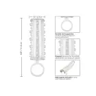 Sensation Enhancer Penis Sleeve – Clear — Photo 5