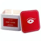 Eye of Love One Love pheromone massage candle – citrus rose & jasmine – 150 ml — Photo 1