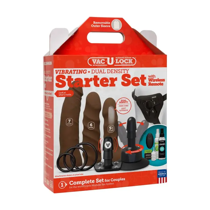 Vac-U-Lock divslāņu ULTRASKYN strap-on komplekts