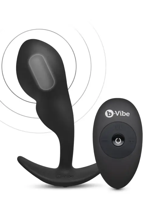 B-Vibe P-Spot Snug Plug – M – Black