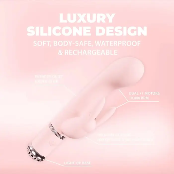 Belle Rabbit Vibrator – Pink