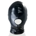 Wet Look täispea mask – must — Foto 5