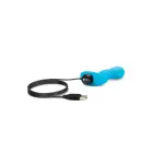 B-Vibe Prostate-Stimulating SnugPlug Anal Plug – S – Blue — Photo 11
