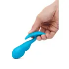 B-Vibe Prostate-Stimulating SnugPlug Anal Plug – S – Blue — Photo 9