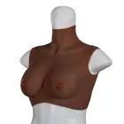 XX-DreamsToys Ultra Realistic Breast Form – Black – Size S — Photo 1