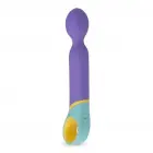 Base wand masāžas vibrators – 24 cm (9.4″) – daudzkrāsains — Foto 2