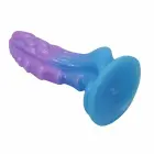 POWER MONSTERS Atlanteans – fantaasialine silikoon-dildo – imikupõhi – sinine ja lilla – 19 cm — Foto 5