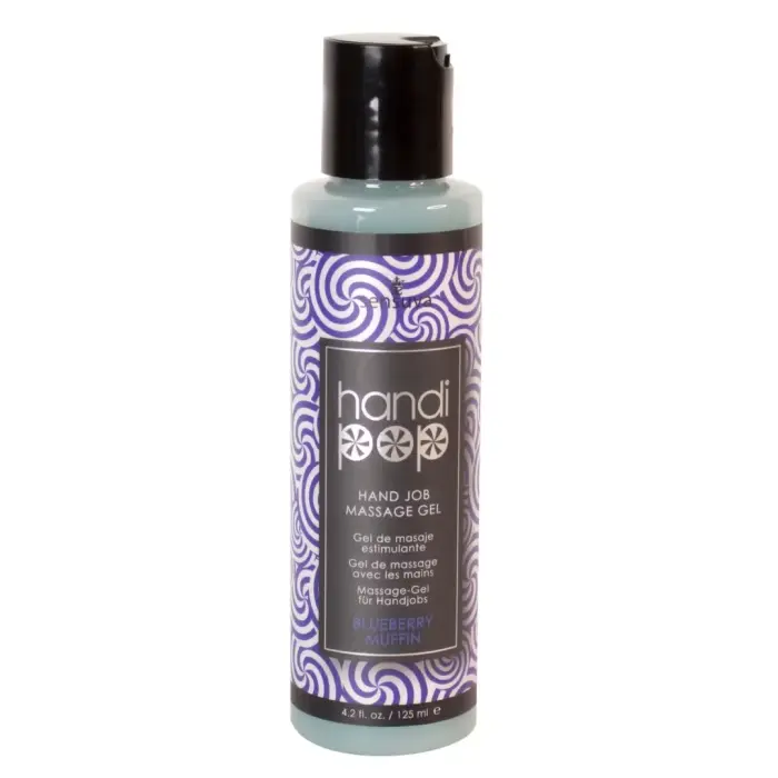 Sensuva Handipop Massage Gel Blueberry Muffin – 125 ml