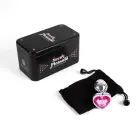 Pink Heart Metal Butt Plug – S – 7 cm (2.8″) — Photo 2