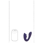 VIVE Yuki двухмоторный G-точечный вибратор с массажными бусинами – 16.6 cm (6.5″) – фиолетовый — Фото 6