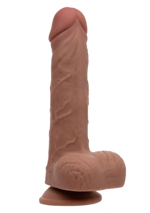 The Jack Hammer automatiškai judantis dildo – 20 cm (8″) – karamelės