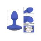 Vibrējoša anālā zonde (S) – 10 cm (4″) – Zils Foto 3