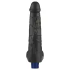 REAL SOFTEE Rechargeable Vibrating Dildo – 26.5 cm (10.5″) – Black — Photo 6