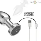 Intense Metal Vibrating Plug M – 8.8 cm – Silver — Photo 5