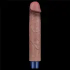 LoveToy Real Softee – įkraunamas vibruojantis silikoninis dildo – 9 colių — Nuotrauka 3
