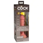 KCE 6 DD realistlik vibraator – 17.8 cm (7″) – läbipaistev — Foto 1
