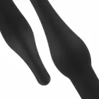 EasyToys Silicone Anal Plug Set with Vibrating Bullet – Black, 4 Sizes — Photo 7