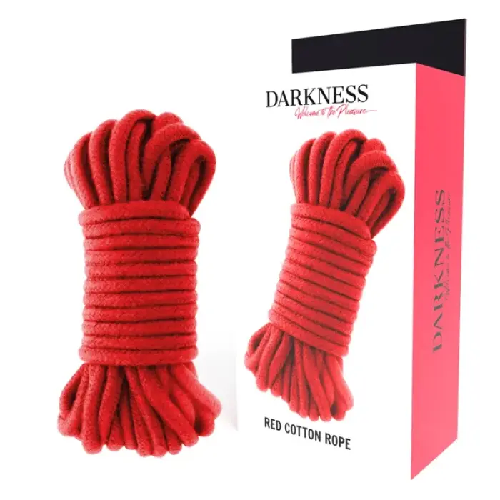 Darkness Japanese Bondage Rope 20m Red