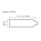 Pasante Infinity X Delay prezervatīvi – 144 gab. Foto 6