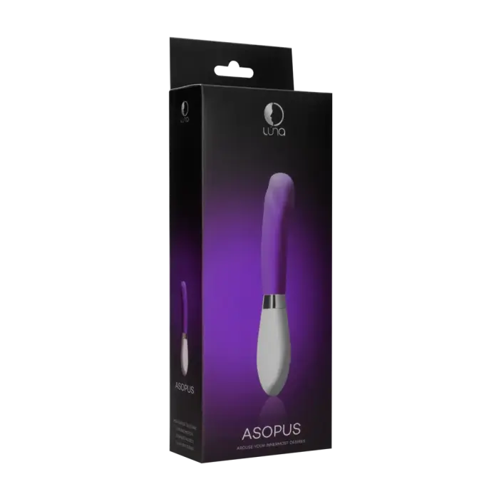 Asopus Классический вибратор – 20.8 cm (8.2″) – фиолетовый