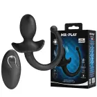 Mr. Play Remote Control Vibrating Anal Plug – 15 cm – White — Photo 1