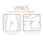 AD. Venus + APP Dual Vibrator – 11.2 cm (4.4″) – Pink — Photo 6