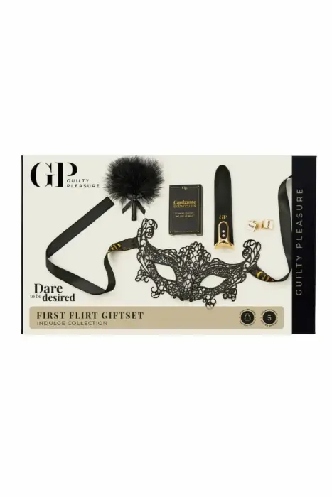 Guilty Pleasure First Flirt Gift Set – 5-piece elegant discovery kit for couples