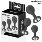 Addicted Toys Silicone Plug Set 3 Sizes with Decorative Gem Base — Photo 1