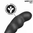 Addicted Toys Silicone Intimate Plug with Ring Model 4 – 9 cm – Black — Photo 5