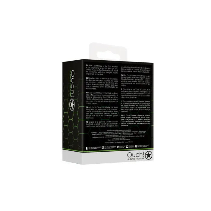 Vibrējošs galvas masturbators – spīd tumsā Foto 2